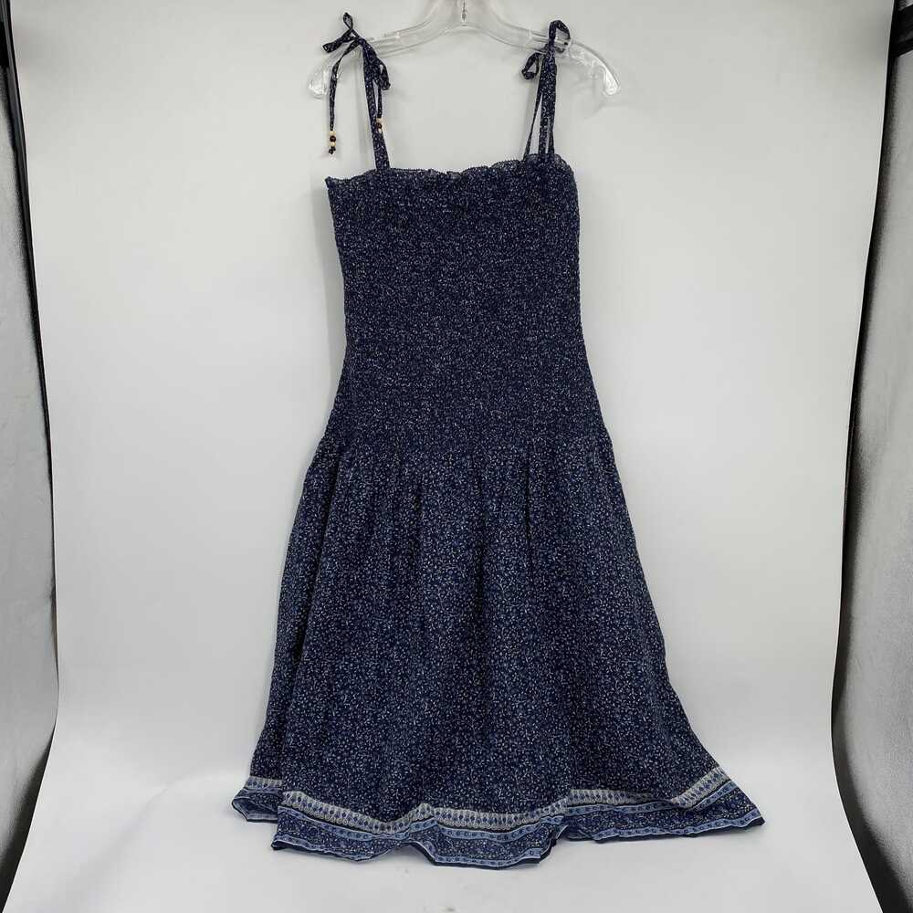 Veronica Beard Blue Midi Dress Tank Floral | Womens M